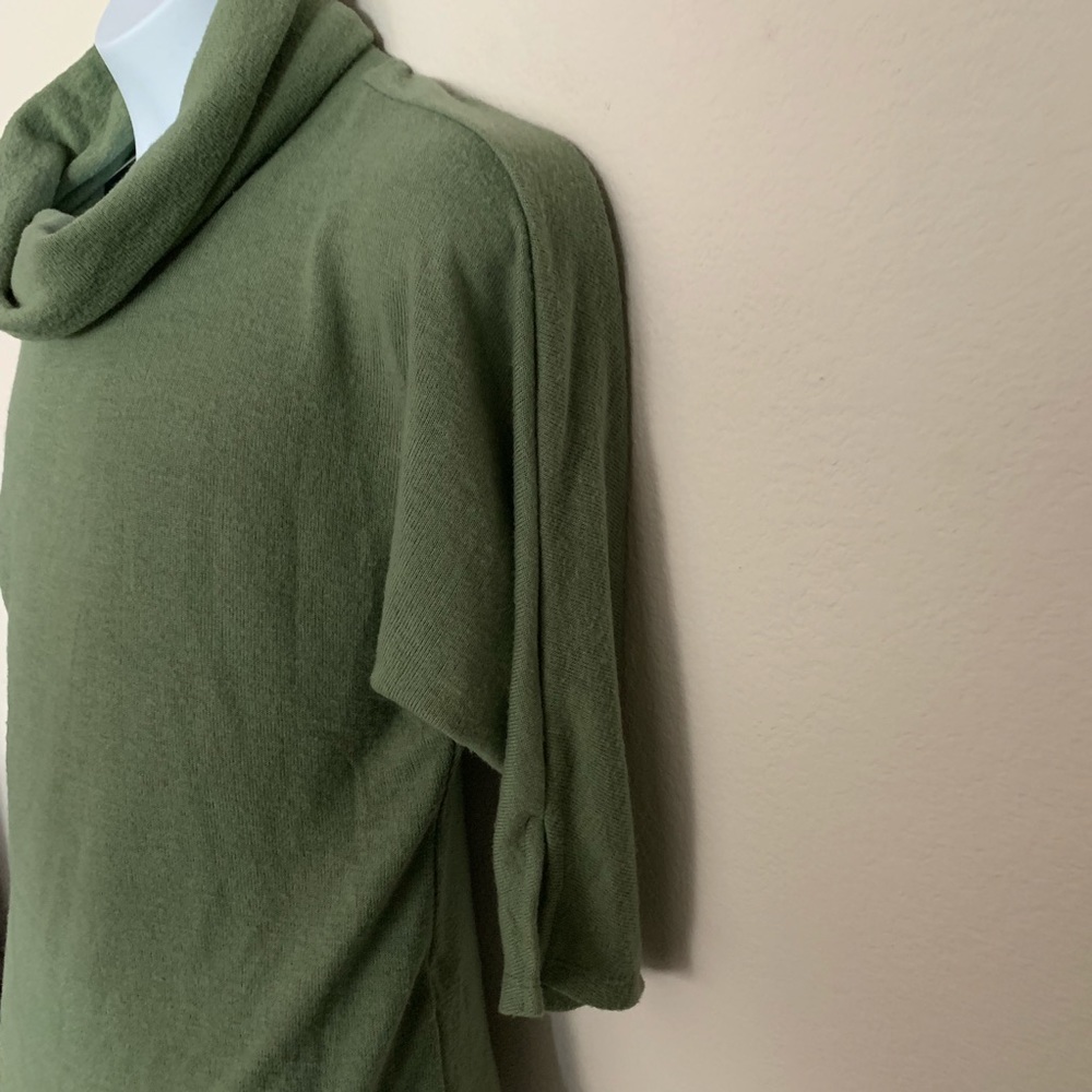 Copper Key Green Girls Turtle Neck Sweater - Picture 2 of 4